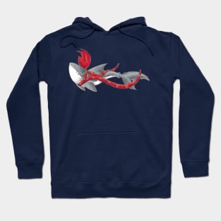 Lobster Claw Reindeer Hoodie